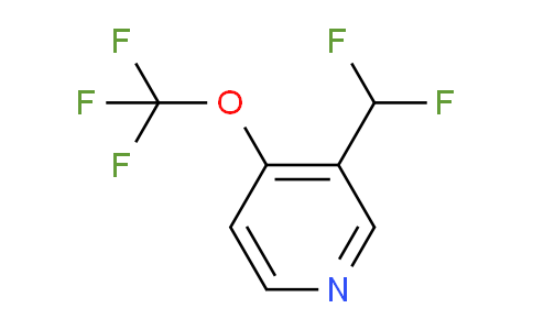 3-(Difluoromethyl)-4-(trifluoromethoxy)pyridine