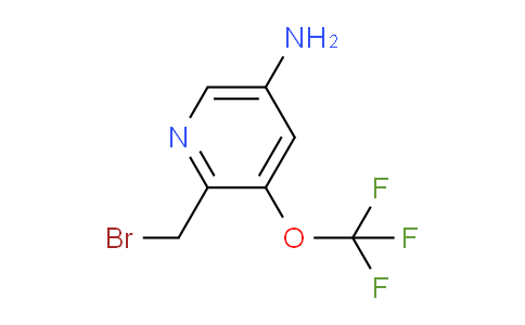 5-Amino-2-(bromomethyl)-3-(trifluoromethoxy)pyridine