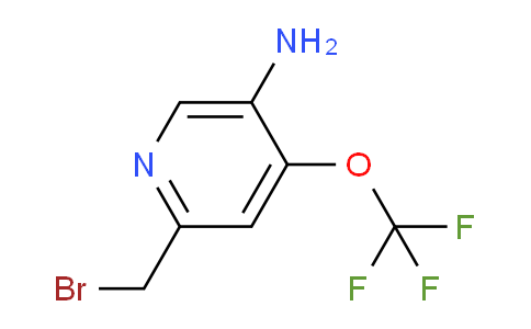 5-Amino-2-(bromomethyl)-4-(trifluoromethoxy)pyridine