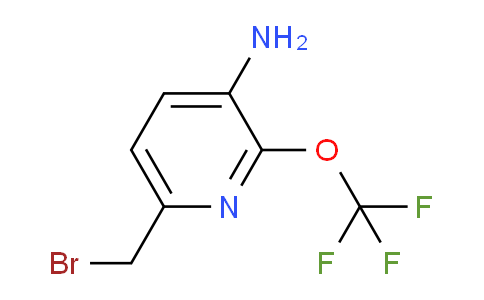 3-Amino-6-(bromomethyl)-2-(trifluoromethoxy)pyridine