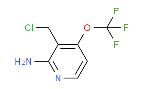 2-Amino-3-(chloromethyl)-4-(trifluoromethoxy)pyridine