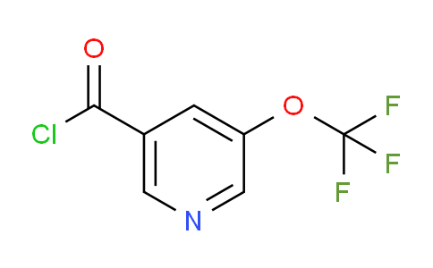 3-(Trifluoromethoxy)pyridine-5-carbonyl chloride