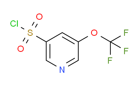 3-(Trifluoromethoxy)pyridine-5-sulfonyl chloride