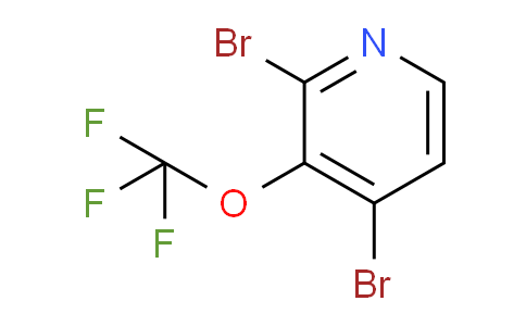 2,4-Dibromo-3-(trifluoromethoxy)pyridine
