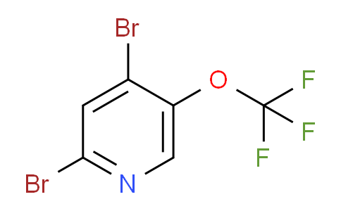 2,4-Dibromo-5-(trifluoromethoxy)pyridine