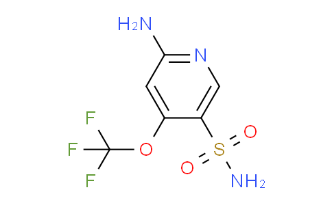 2-Amino-4-(trifluoromethoxy)pyridine-5-sulfonamide