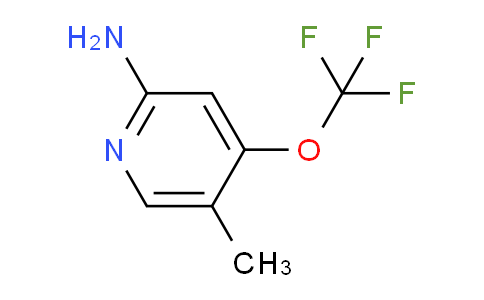 2-Amino-5-methyl-4-(trifluoromethoxy)pyridine
