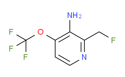 3-Amino-2-(fluoromethyl)-4-(trifluoromethoxy)pyridine