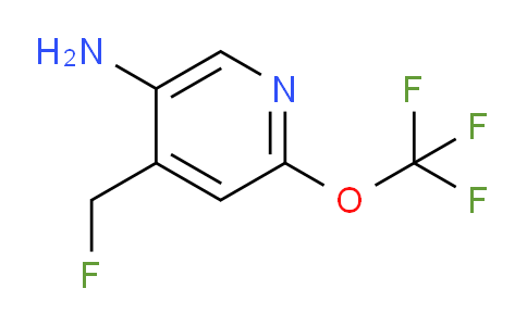 5-Amino-4-(fluoromethyl)-2-(trifluoromethoxy)pyridine