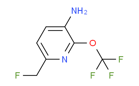 3-Amino-6-(fluoromethyl)-2-(trifluoromethoxy)pyridine