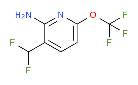 2-Amino-3-(difluoromethyl)-6-(trifluoromethoxy)pyridine