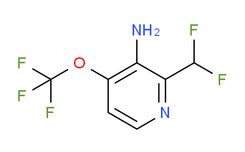 3-Amino-2-(difluoromethyl)-4-(trifluoromethoxy)pyridine