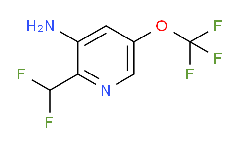 3-Amino-2-(difluoromethyl)-5-(trifluoromethoxy)pyridine