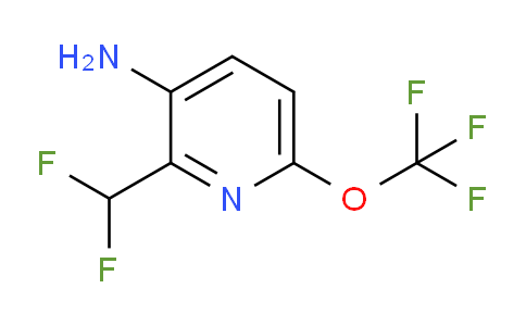 3-Amino-2-(difluoromethyl)-6-(trifluoromethoxy)pyridine