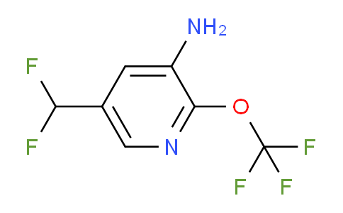 AM62014 | 1361747-08-1 | 3-Amino-5-(difluoromethyl)-2-(trifluoromethoxy)pyridine