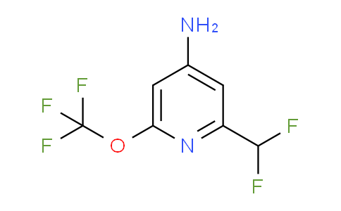 AM62019 | 1361738-58-0 | 4-Amino-2-(difluoromethyl)-6-(trifluoromethoxy)pyridine