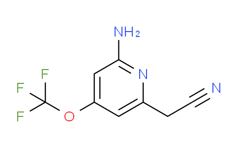 AM62061 | 1361854-44-5 | 2-Amino-4-(trifluoromethoxy)pyridine-6-acetonitrile