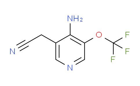 AM62081 | 1361783-93-8 | 4-Amino-3-(trifluoromethoxy)pyridine-5-acetonitrile
