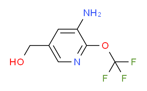 3-Amino-2-(trifluoromethoxy)pyridine-5-methanol