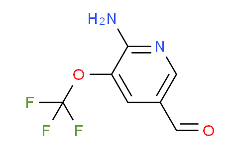AM62113 | 1361800-54-5 | 2-Amino-3-(trifluoromethoxy)pyridine-5-carboxaldehyde