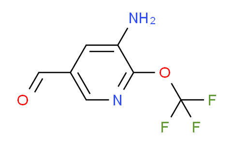 AM62125 | 1361678-79-6 | 3-Amino-2-(trifluoromethoxy)pyridine-5-carboxaldehyde