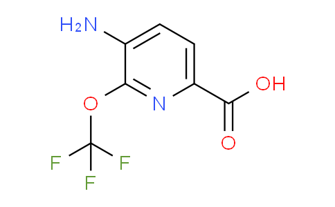 AM62156 | 1361855-45-9 | 3-Amino-2-(trifluoromethoxy)pyridine-6-carboxylic acid