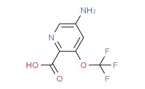 AM62162 | 1361498-13-6 | 5-Amino-3-(trifluoromethoxy)pyridine-2-carboxylic acid