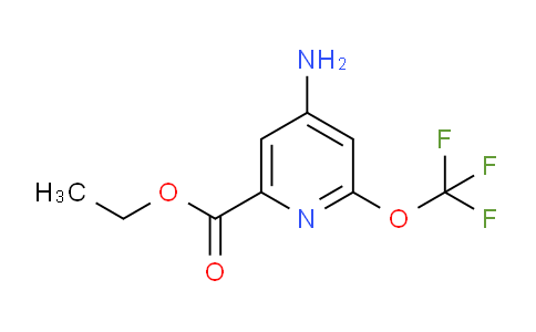 AM62209 | 1361739-85-6 | Ethyl 4-amino-2-(trifluoromethoxy)pyridine-6-carboxylate
