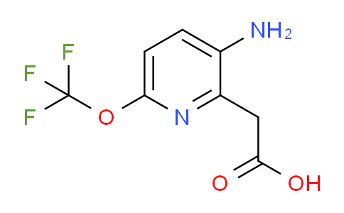 3-Amino-6-(trifluoromethoxy)pyridine-2-acetic acid
