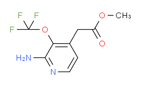 Methyl 2-amino-3-(trifluoromethoxy)pyridine-4-acetate