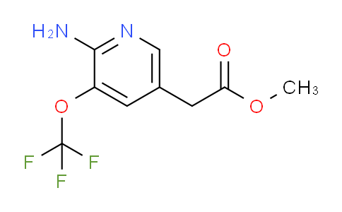 Methyl 2-amino-3-(trifluoromethoxy)pyridine-5-acetate