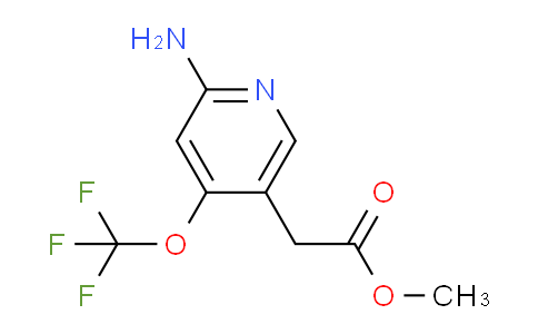 Methyl 2-amino-4-(trifluoromethoxy)pyridine-5-acetate