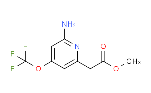 Methyl 2-amino-4-(trifluoromethoxy)pyridine-6-acetate