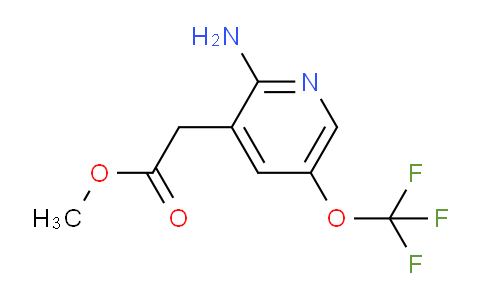 Methyl 2-amino-5-(trifluoromethoxy)pyridine-3-acetate