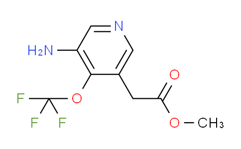 Methyl 3-amino-4-(trifluoromethoxy)pyridine-5-acetate