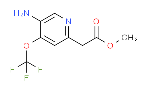 Methyl 5-amino-4-(trifluoromethoxy)pyridine-2-acetate