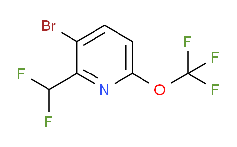 AM62300 | 1361700-07-3 | 3-Bromo-2-(difluoromethyl)-6-(trifluoromethoxy)pyridine