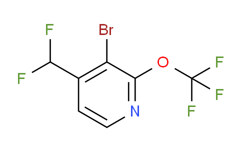 AM62301 | 1361838-90-5 | 3-Bromo-4-(difluoromethyl)-2-(trifluoromethoxy)pyridine
