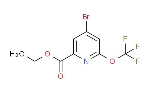 AM62309 | 1361825-87-7 | Ethyl 4-bromo-2-(trifluoromethoxy)pyridine-6-carboxylate