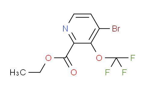 AM62310 | 1361895-61-5 | Ethyl 4-bromo-3-(trifluoromethoxy)pyridine-2-carboxylate