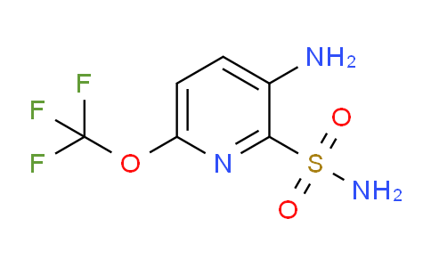 3-Amino-6-(trifluoromethoxy)pyridine-2-sulfonamide