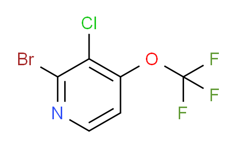 2-Bromo-3-chloro-4-(trifluoromethoxy)pyridine