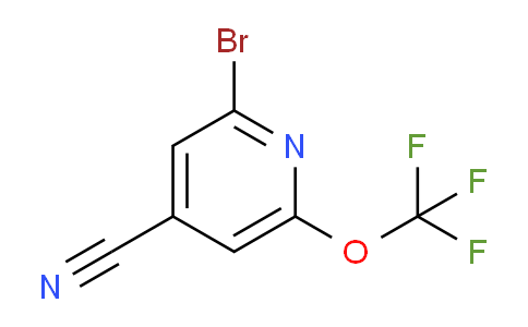 2-Bromo-4-cyano-6-(trifluoromethoxy)pyridine