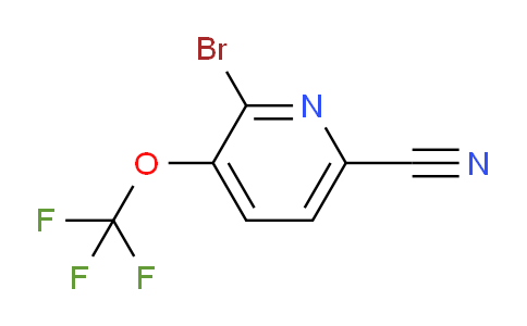 2-Bromo-6-cyano-3-(trifluoromethoxy)pyridine