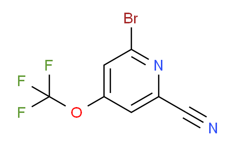 2-Bromo-6-cyano-4-(trifluoromethoxy)pyridine