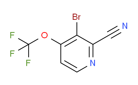 3-Bromo-2-cyano-4-(trifluoromethoxy)pyridine