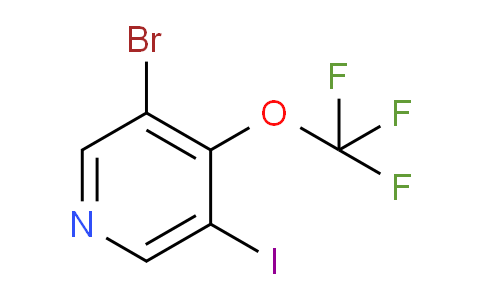 3-Bromo-5-iodo-4-(trifluoromethoxy)pyridine