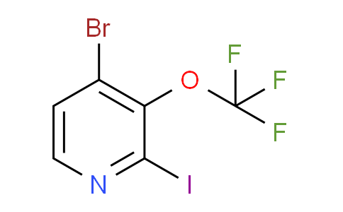 4-Bromo-2-iodo-3-(trifluoromethoxy)pyridine