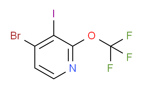 AM62442 | 1361682-54-3 | 4-Bromo-3-iodo-2-(trifluoromethoxy)pyridine