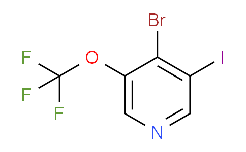 AM62443 | 1361893-85-7 | 4-Bromo-3-iodo-5-(trifluoromethoxy)pyridine